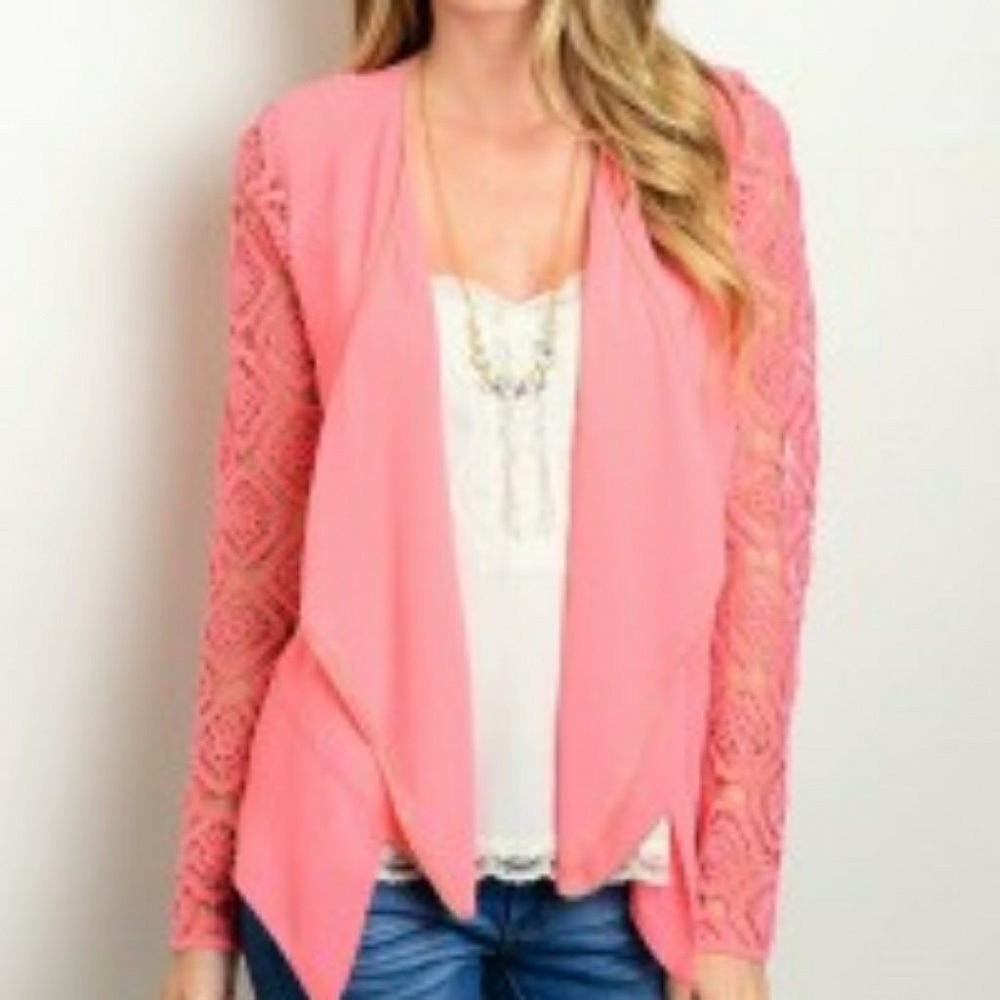 Pink Cardigan
